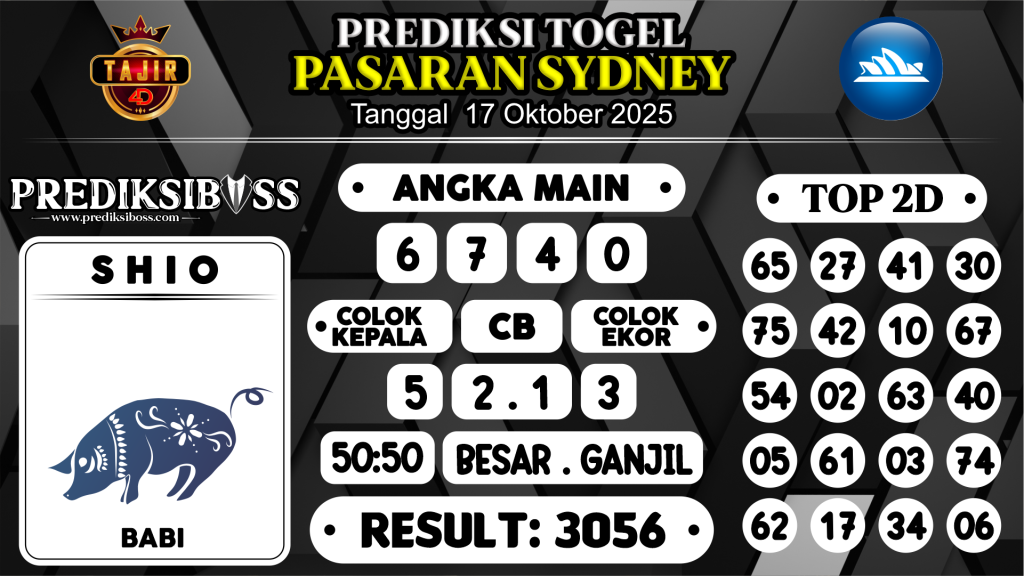 https://prediksibosspix.com/prediksi-boss-togel-sidney-jumat-17-oktober-2025/